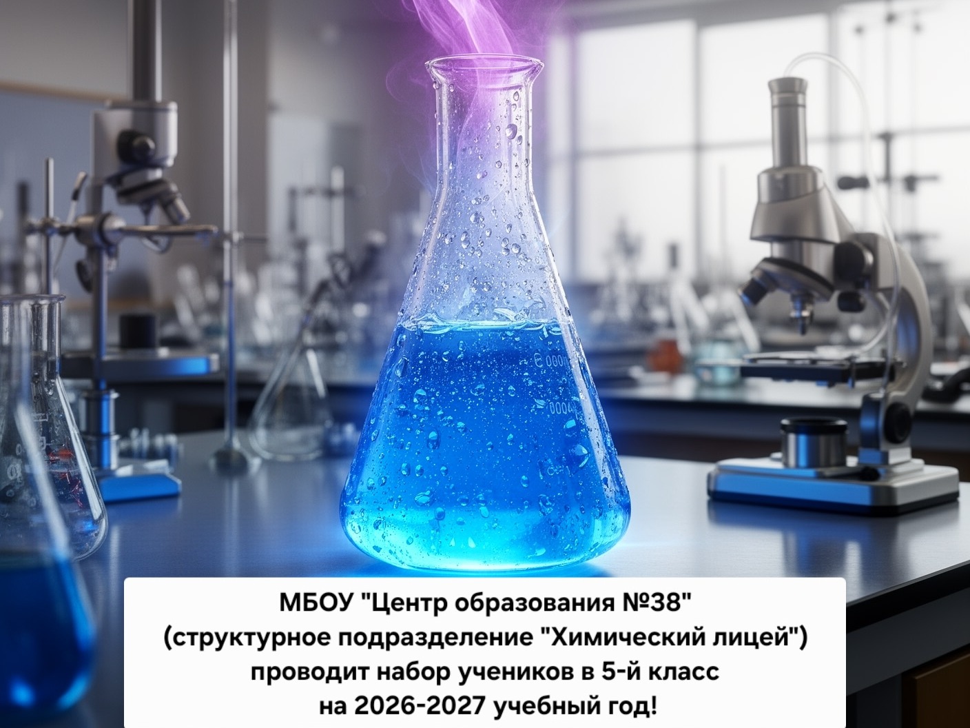 Набор учеников в 5-й класс на 2026-2027 учебный год!.